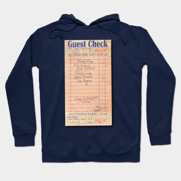 FLETCH - UNDERHILL'S CHECK Hoodie by Simontology